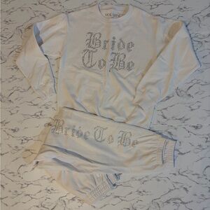 ‘Bride To Be’ Sweatshirt and Sweatpants Set